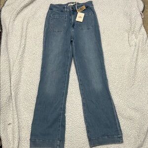 Faherty Blue Straight Leg Jeans Classic Style